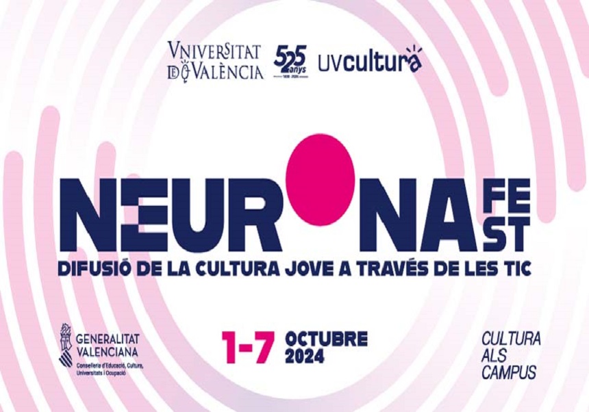 Festival Neurona Fest-Cultuviva III. Festival per a acostar al campus a influents personalitats del coneixement a través d'Internet, arriba al Campus de Burjassot